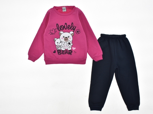 LOVELY BEAR BASKILI TAKIM 1-2-3-4  YAŞ