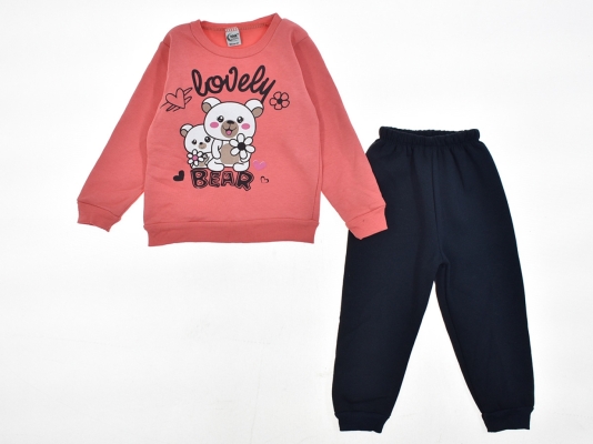 LOVELY BEAR BASKILI TAKIM 1-2-3-4  YAŞ